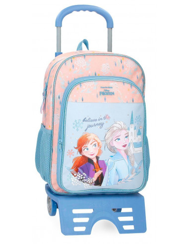 42123T1 ADAPT. BACKPACK 40CM.W/TROLLEY FROZEN BELIEVE IN THE